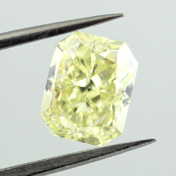 Fancy Yellow Diamond, Radiant, 1.24 carat, SI1