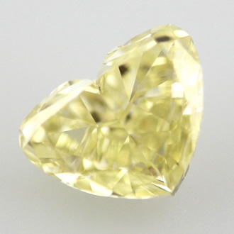 Fancy Yellow Diamond, Heart, 1.01 carat