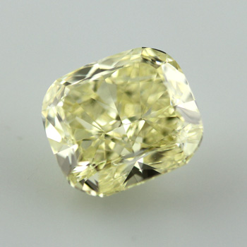 Fancy Yellow Diamond, Cushion, 8.28 carat, VS1