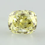 Fancy Yellow Diamond, Cushion, 1.73 carat, VS2 - Thumbnail