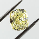 Fancy Yellow Diamond, Cushion, 2.32 carat, IF - Thumbnail