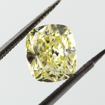 Fancy Yellow Diamond, 2.32 carat, Internally Flawless