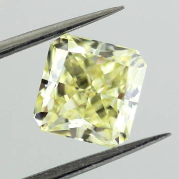 GIA Radiant Fancy Yellow Diamond, 2.04 carat