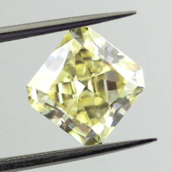 GIA Radiant Fancy Yellow Diamond, 2.23 carat