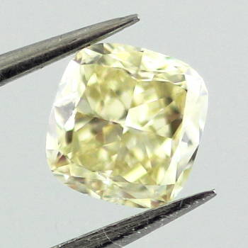 Fancy Yellow, 0.55 carat, VVS2