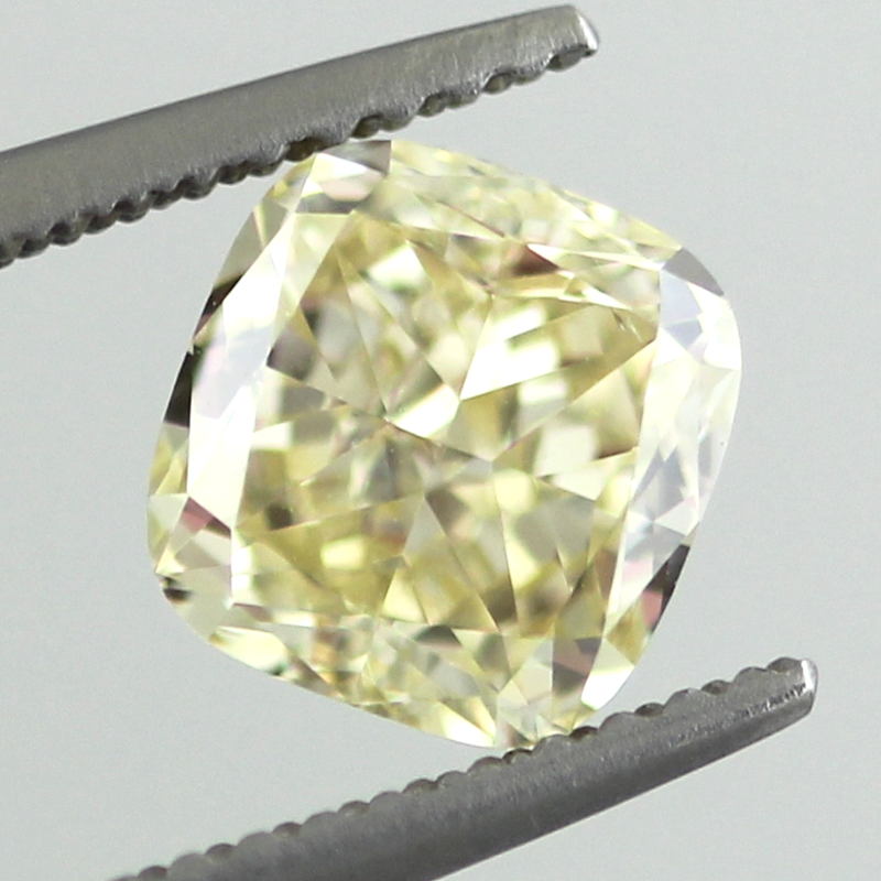 Fancy Yellow Diamond, Cushion, 1.81 carat, VS2 - B Thumbnail