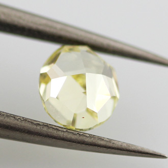 Fancy Yellow Diamond, Oval, 0.78 carat, VVS1- C