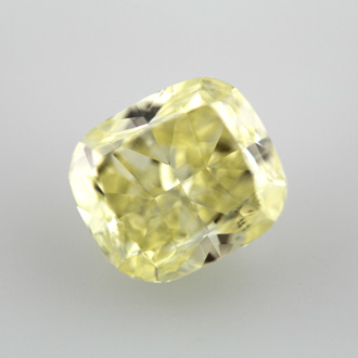 Fancy Yellow Diamond, Cushion, 5.03 carat, SI1