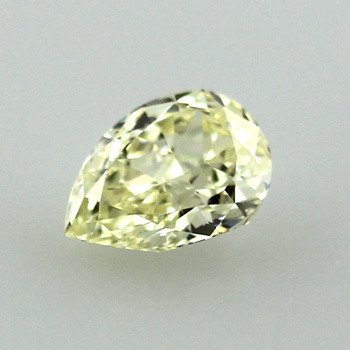 Fancy Yellow Diamond, Pear, 1.27 carat, VVS2