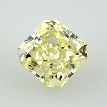 Fancy Yellow Diamond, Radiant, 1.59 carat, VS2