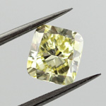 Fancy Yellow Diamond, Cushion, 1.33 carat, SI2 - Thumbnail