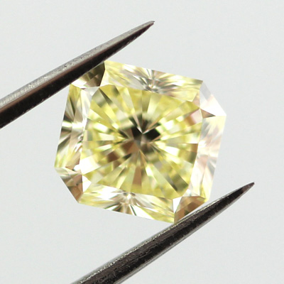 Fancy Yellow Diamond, Radiant, 1.54 carat, VVS1- C