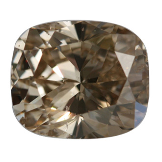 Fancy Yellowish Brown, 5.02 carat, SI2