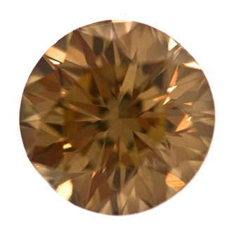 Fancy Yellowish Brown, 1.03 carat, VS1