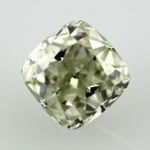 Fancy Yellowish Green, 1.53 carat, VS2