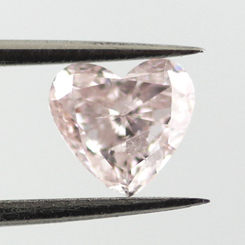 Light Pink Diamond, Heart, 0.54 carat