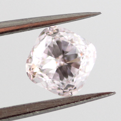 Light Pink Diamond, Cushion, 0.51 carat, SI1 - B