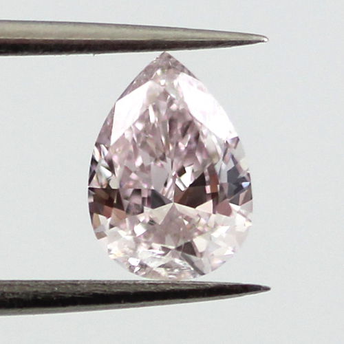 Light Pink Diamond, Pear, 0.51 carat - B