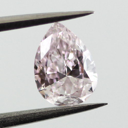 Light Pink Diamond, Pear, 0.51 carat