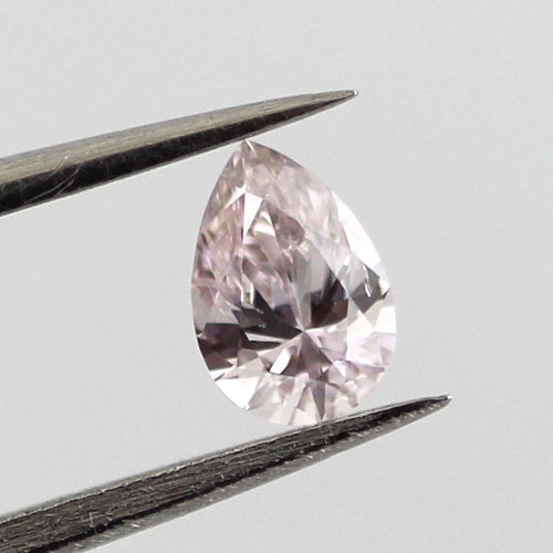 Light Pink Diamond, Pear, 0.22 carat, SI2 - B
