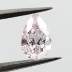 Light Pink Diamond, Pear, 0.30 carat - Thumbnail