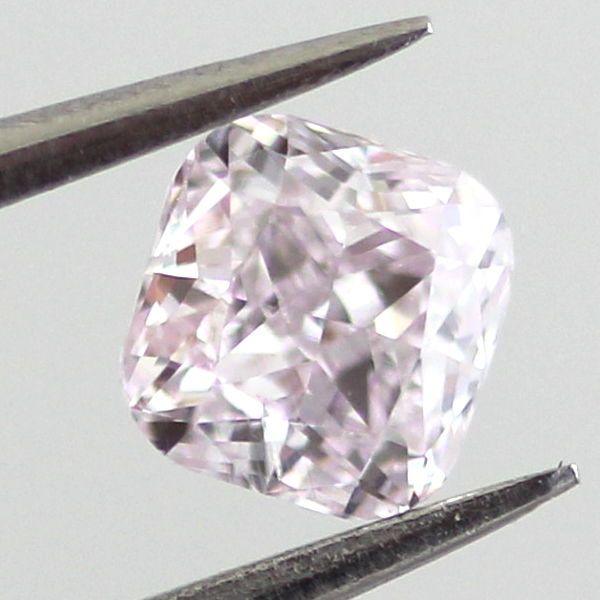 Light Pink Diamond, Cushion, 0.35 carat, SI1