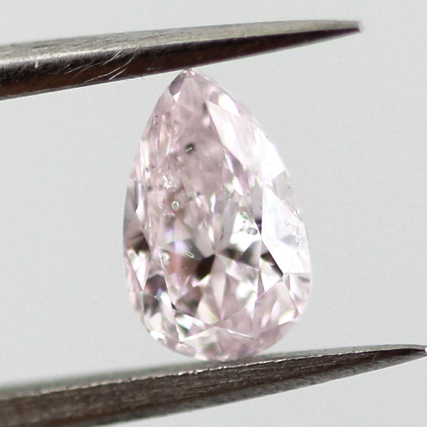 Light Pink Diamond, Pear, 0.50 carat