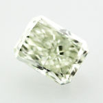Light Yellow green (not app) Diamond, Radiant, 0.60 carat, SI1 - Thumbnail