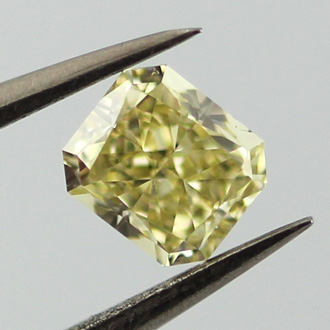 Pair of Fancy Brownish Yellow Diamond, Radiant, 0.84 carat, VS2 - B