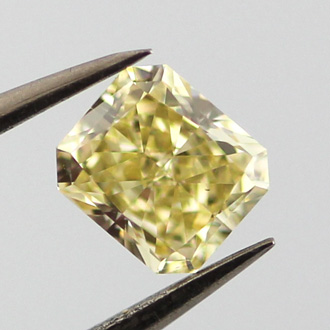 Pair of Fancy Brownish Yellow Diamond, Radiant, 0.84 carat, VS2- C