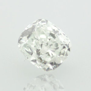 Very Light Blue Diamond, Cushion, 0.64 carat, SI2 - Thumbnail