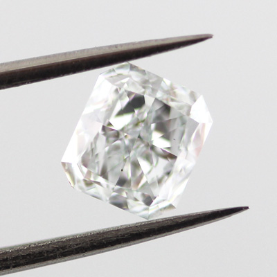 Very Light Blue Diamond, Radiant, 0.71 carat, VS1- C