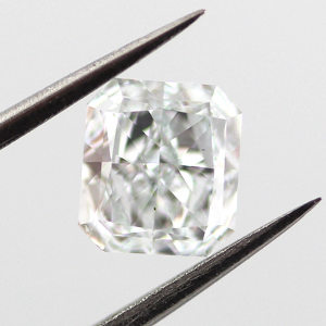 Very Light Blue Diamond, Radiant, 0.71 carat, VS1 - Thumbnail