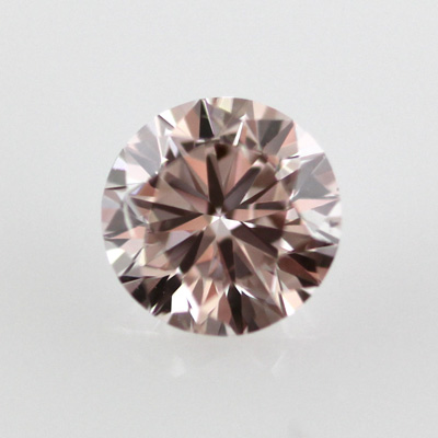 Very Light Pink Diamond, Round, 0.30 carat, SI2