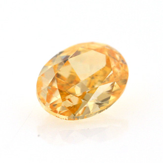 Fancy intense orange diamond, 0.52ct valued at $50,000