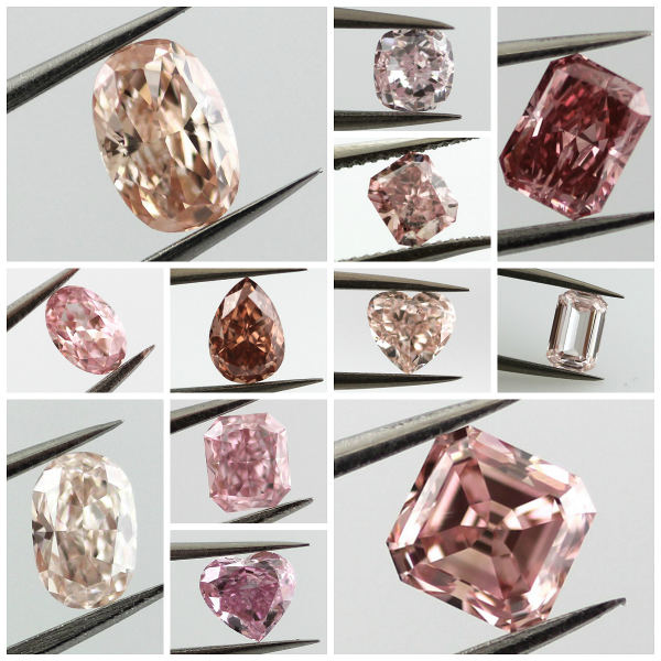 Pink Diamonds Intensity Scale