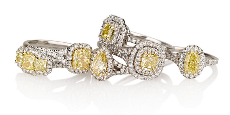 Yellow Diamond Engagement Rings