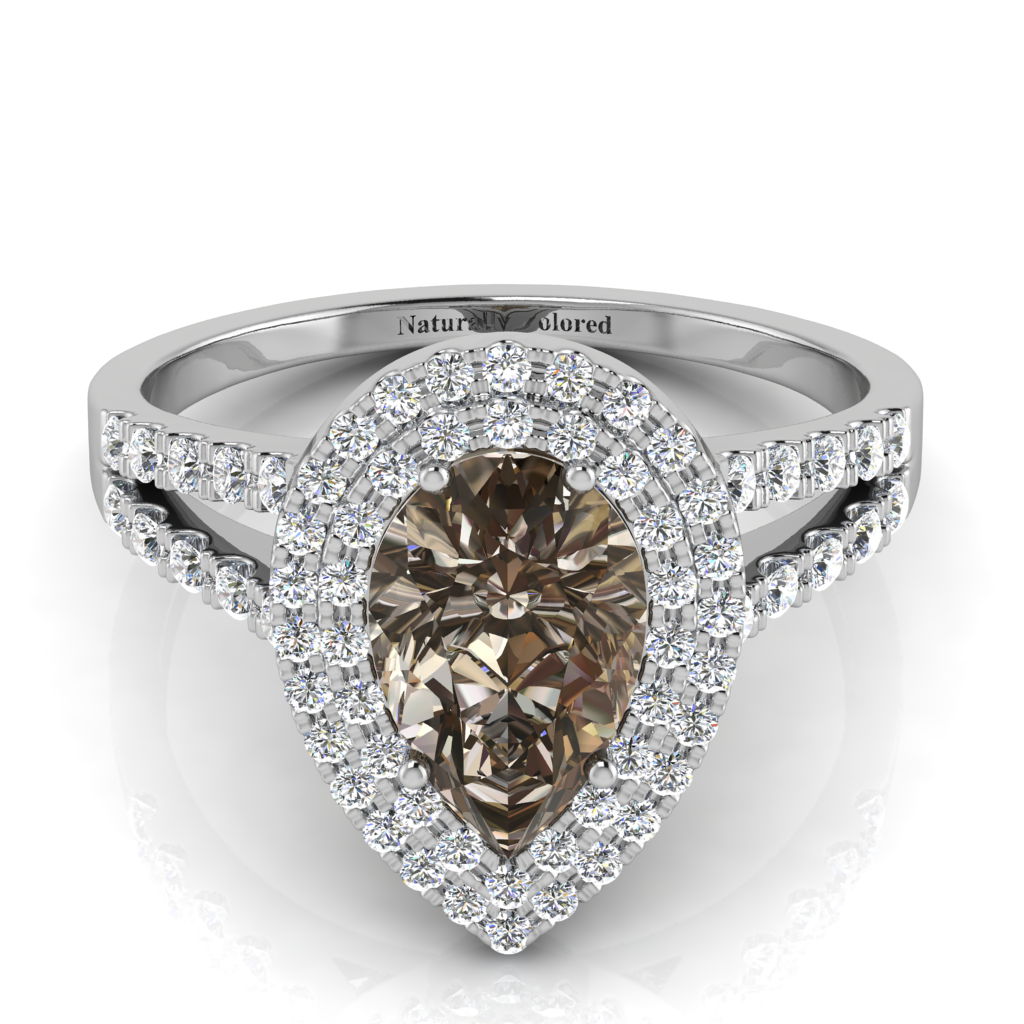 Champagne Diamonds & Brown Diamonds Naturally Colored