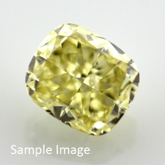 Fancy Intense Yellow, 0.78 carat, VS2