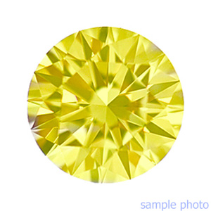 Fancy Vivid Yellow, 1.02 carat